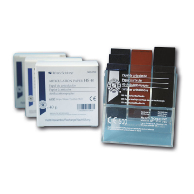 HS-artikulační papír 40: síla 40 µ, modrý, 600 ks záso