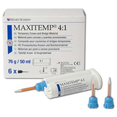 HS-MaxiTemp HP, A2, dvojkartuše 1x50ml+6kanyl
