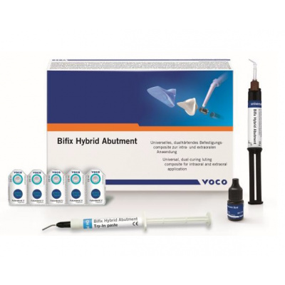 Bifix Hybrid Abutment - QuickMix syringe 10 g white HO