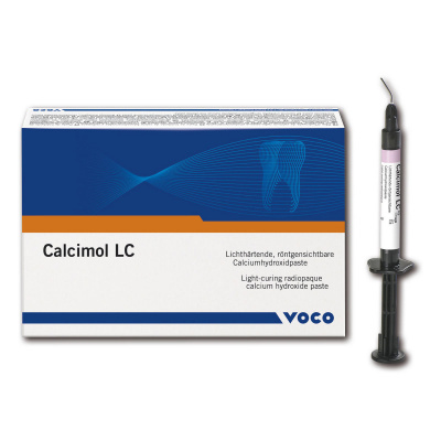 Calcimol LC, stříkačka 2 x 2,5 g, aplikační kanyly