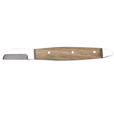 HS-Sádrovací nůž na dekyvetaci, dřevěné madlo, 16 cm