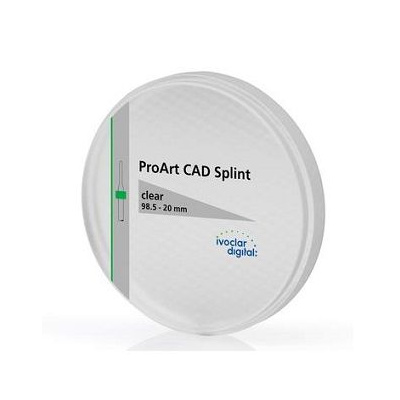 ProArt CAD Splint, clear 98,5/20mm