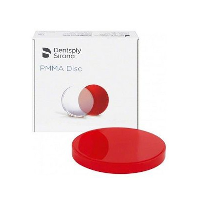Burnout PMMA Disk 98,5 16mm (červený)