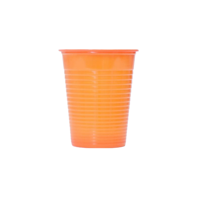 HS-kelímky plastové barevné oranžové 180 ml 3000 ks