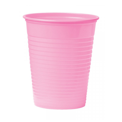 HS-kelímky plastové barevné růžové 180 ml 3000 ks