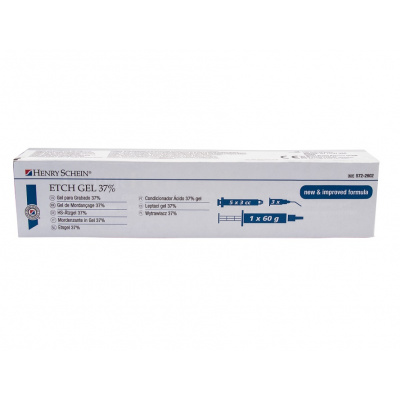HS-leptací gel 37%  ETCHGEL 12 x 1,2 ml + 50 kanyl