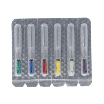 HS-Maxima Reamer sterilní, ISO 10/25mm, fialový, 6ks