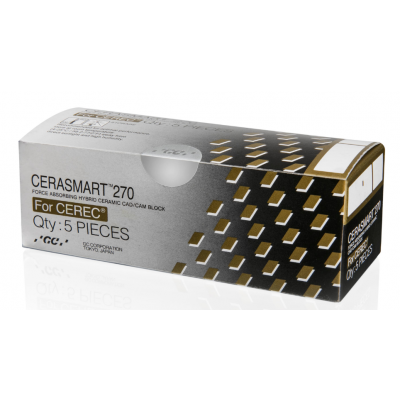 Bloky CERASMART270 CEREC - barva LT A3,5, velikost 14L 5 ks