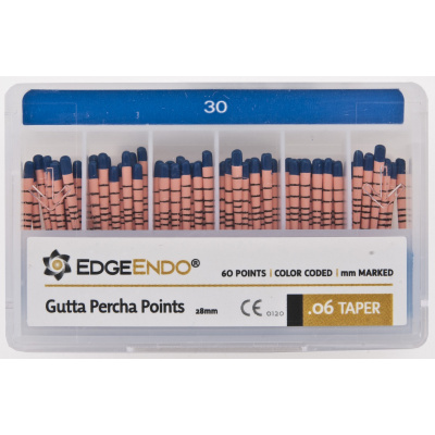 EdgeFile X7 Gutta Point kon. 06 / ISO 30, 60ks