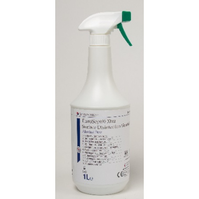 HS-Eurosept Xtra Surface Postřiková dezinfekce na citlivé plochy bez alkoholu virucidní 1 l