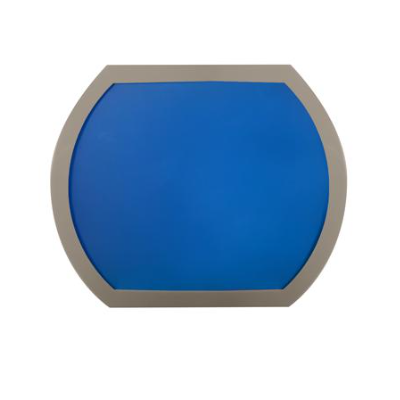 HS-kofferdam modrý DENTAL DAM latex, 16,5 x 13 cm  střední 20 ks