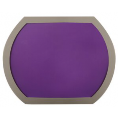 HS-kofferdam fialový DENTAL DAM bez latexu, 16,5 x 13 cm  střední 20 ks