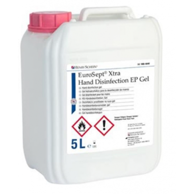 HS-EuroSept Xtra Hand EP gel, dezinfekce rukou, 5l kanystr
